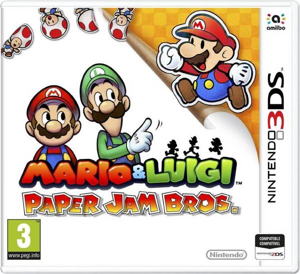 N3DS MARIO E LUIGI PAPER JAM BROS